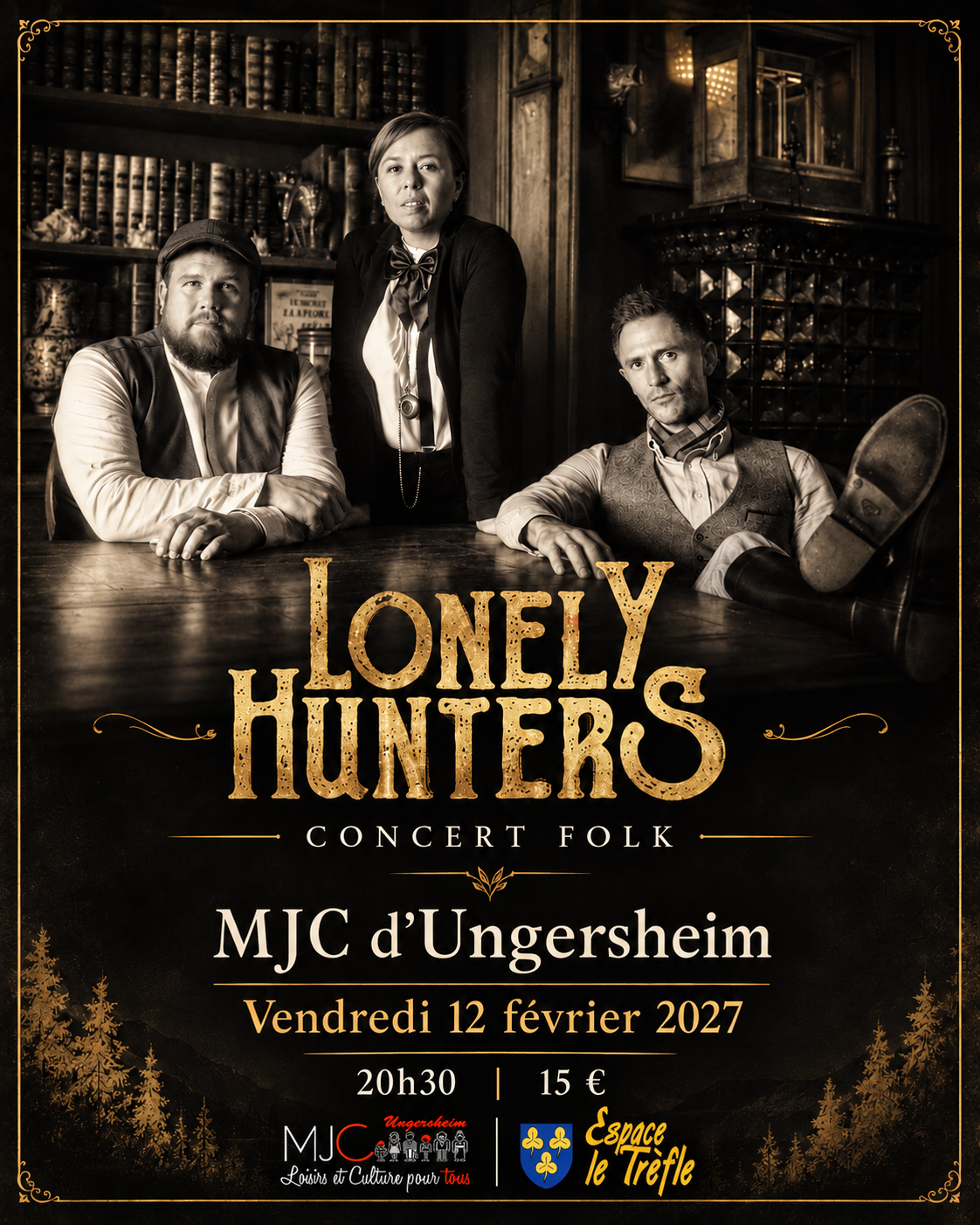 Affiche du groupe "Lonely Hunters"